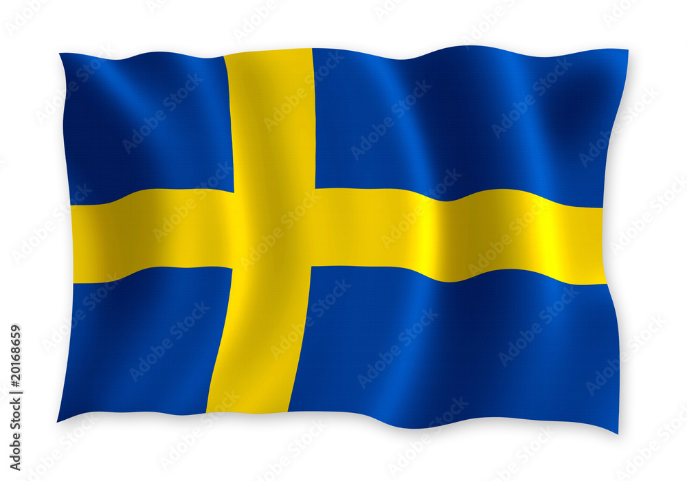Fahne Schweden Fahne Schweden