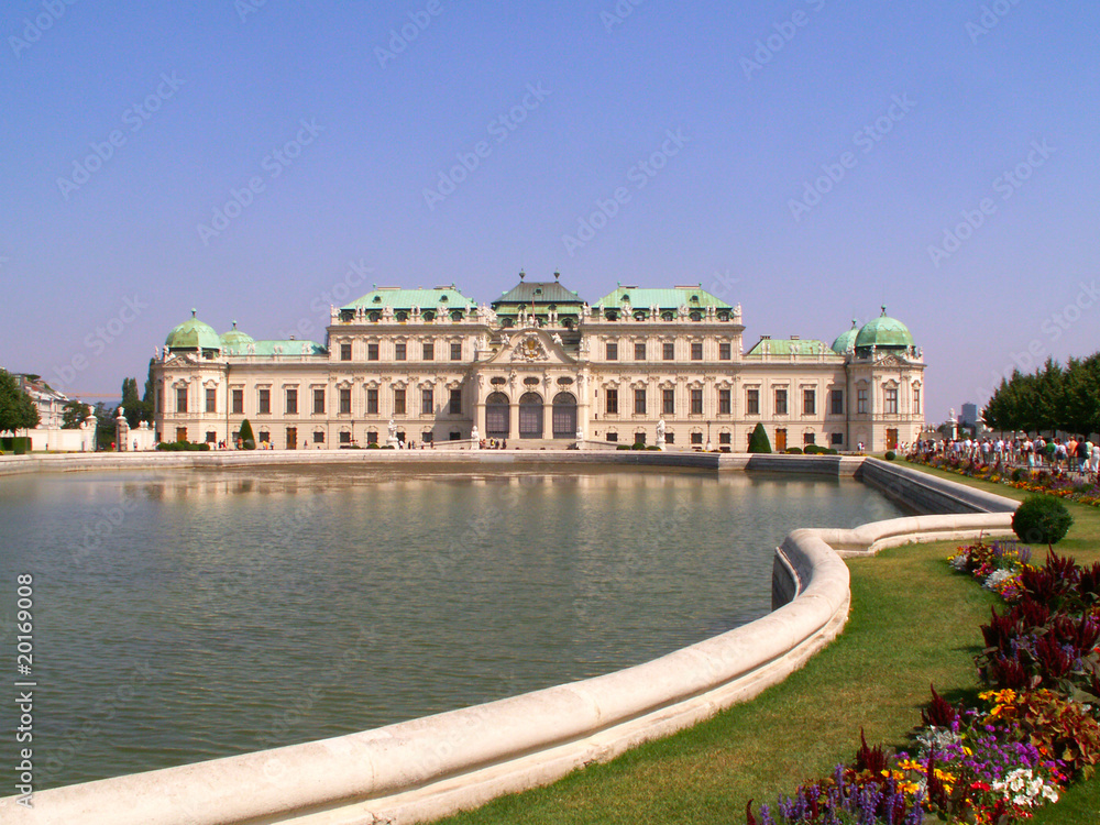 Fototapeta premium palace Belvedere in Vienna