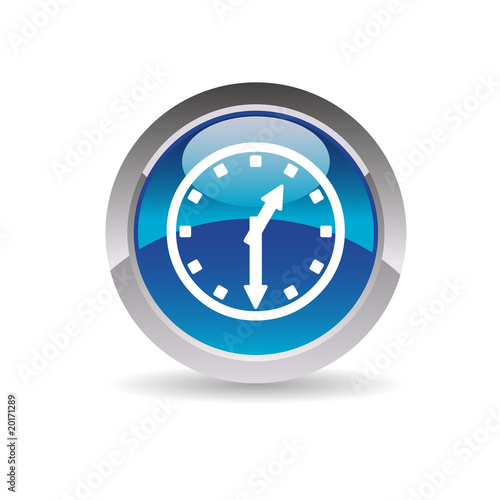 Icône horloge - Picto time