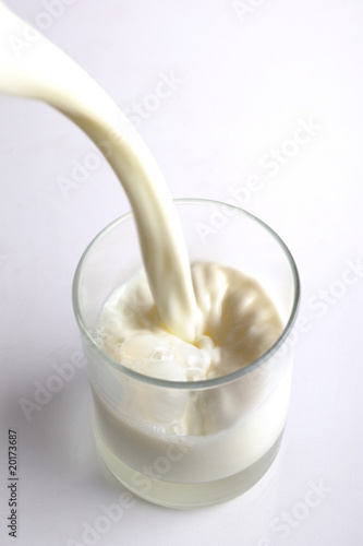 verre de lait