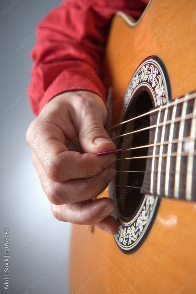Fototapeta premium acoustic guitar