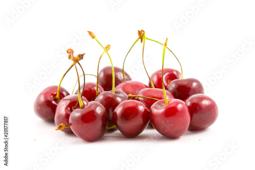 Wallpaper Mural Ripe berries of a sweet cherry Torontodigital.ca