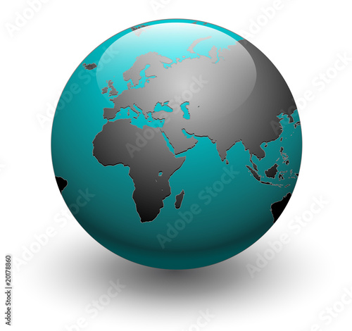 World, earth globe vector