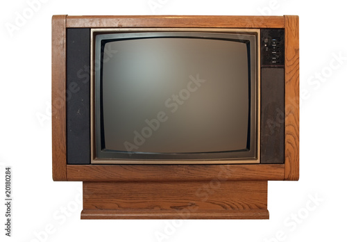 television - vintage floor model