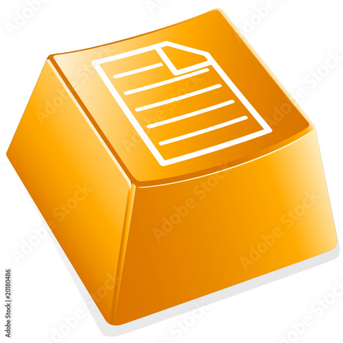 Papierblatt - Tastatur
