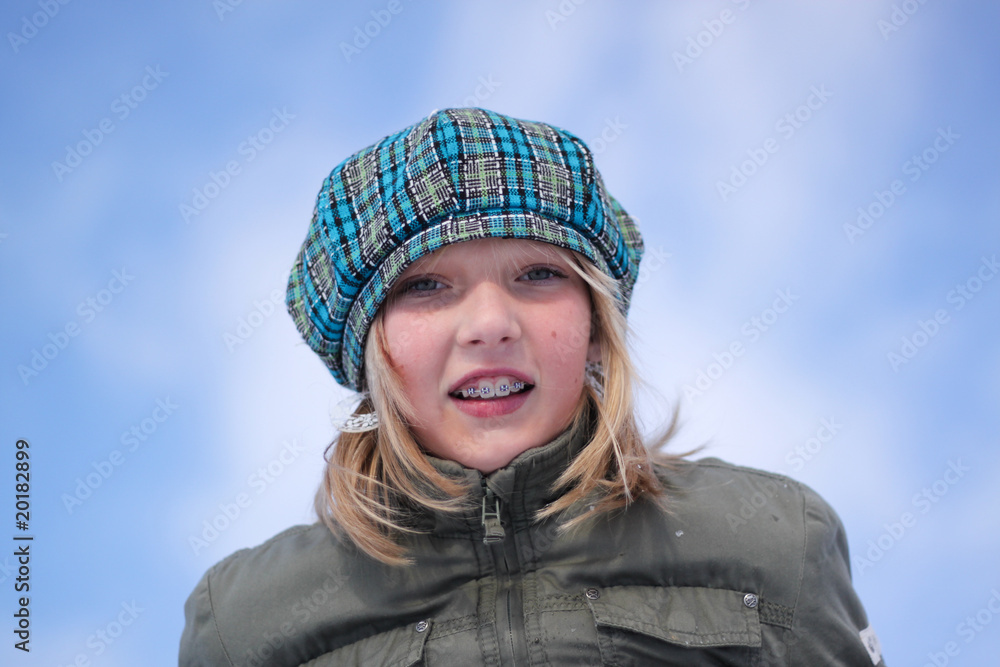 Mädchen mit Himmel Mädchen mit Himmel