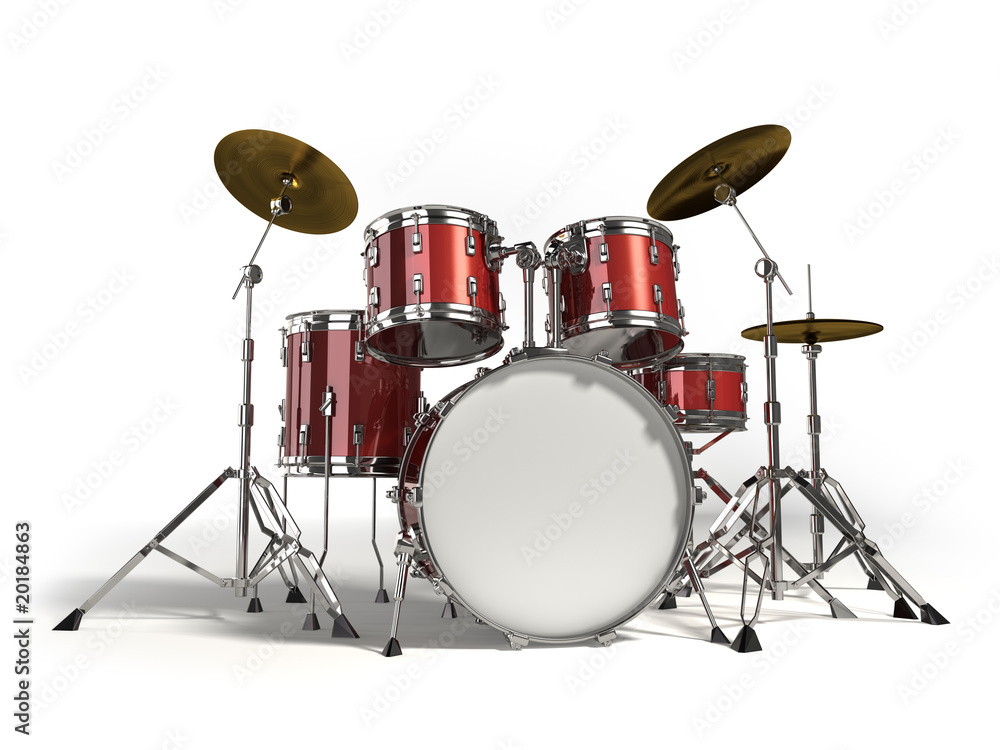 Naklejka premium Drums