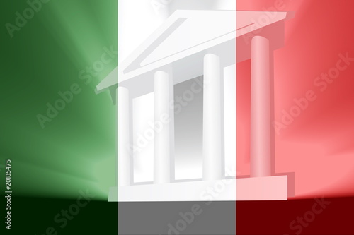 Flag of Italy government