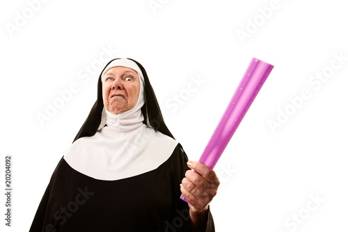 Angry Nun photo