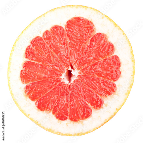 Macro food collection - Grapefruit slice