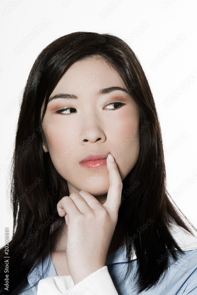studio shot portrait of a beautiful southeast asian young woman studio shot portrait of a beautiful southeast asian young woman