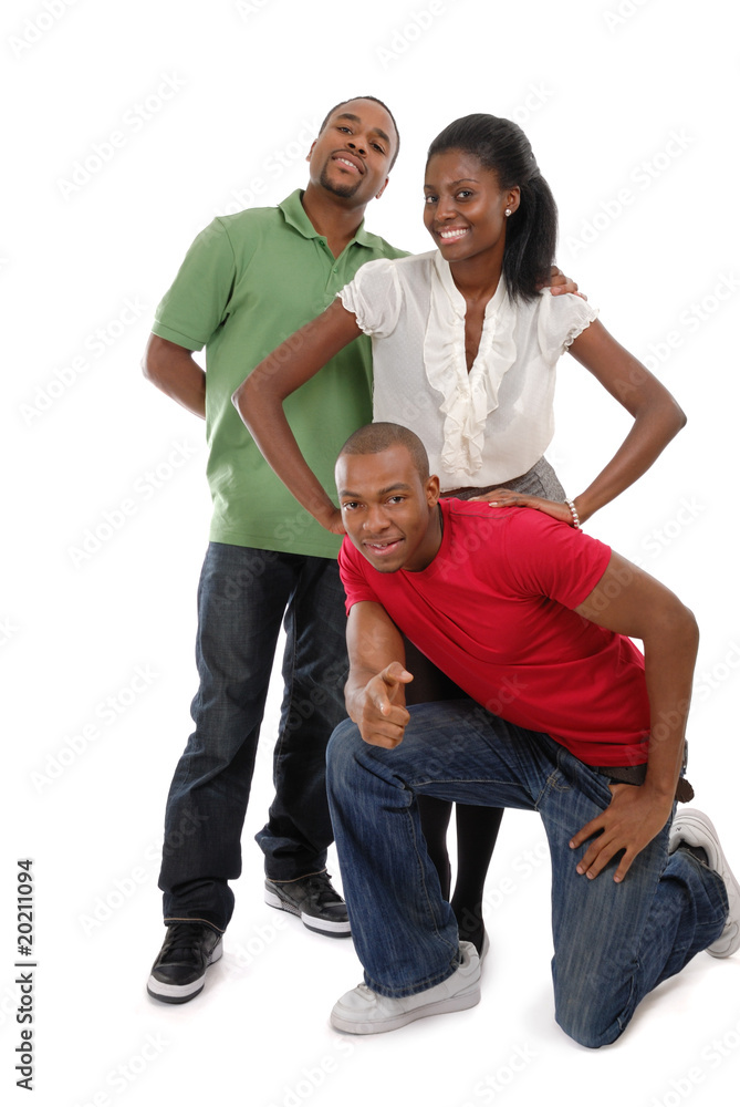 Happy young people Happy young people