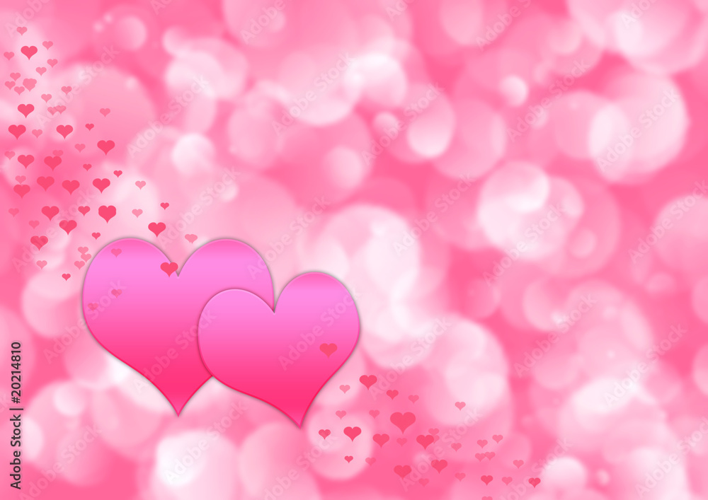 Valentines abstract illustration Valentines abstract illustration