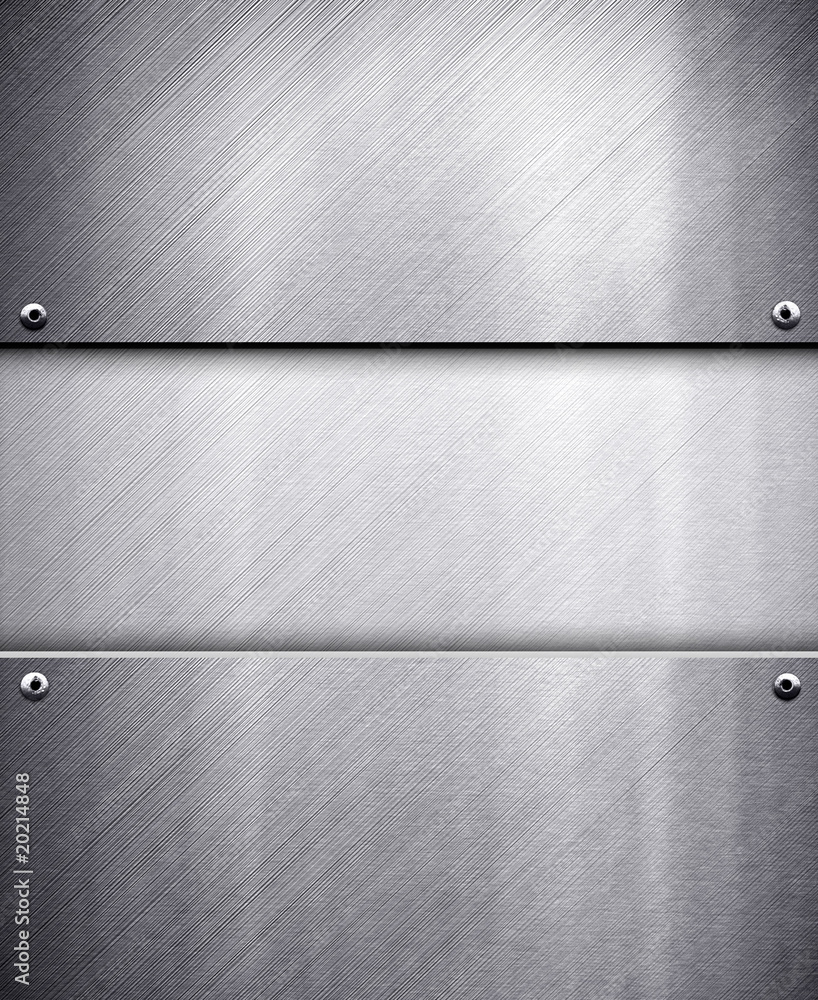 Obraz premium metal template background