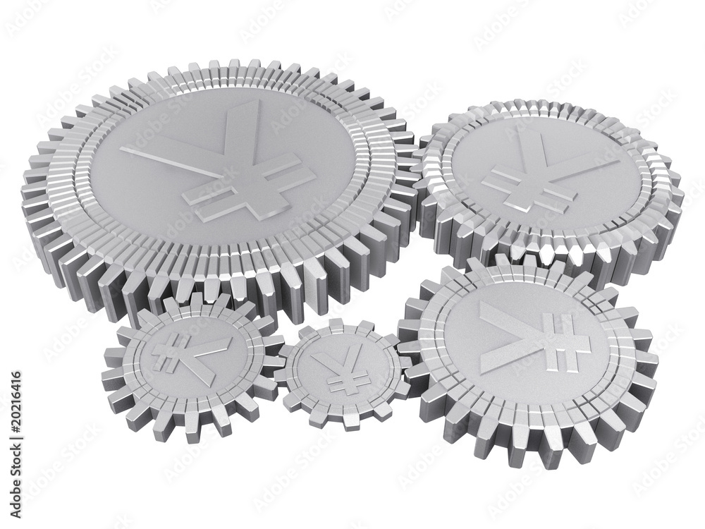 Five silver yuan gears Five silver yuan gears