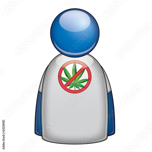 Camiseta prohibido drogas