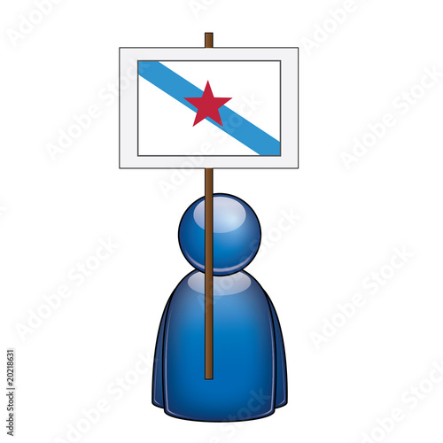 Pancarta Galicia independiente