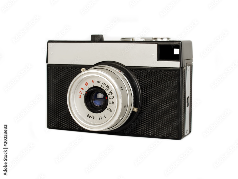 old russian viewfinder camera
