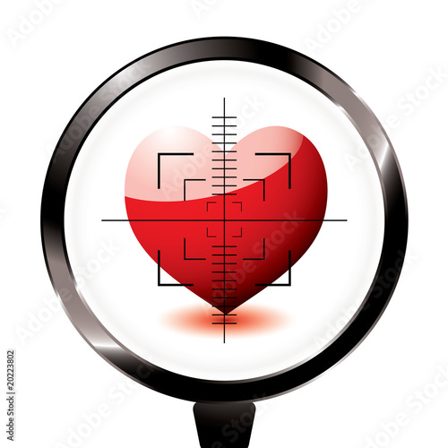 love heart riffle target