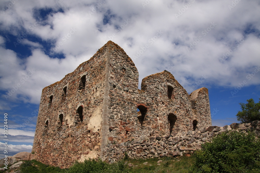 Ruins in Sweden Ruins in Sweden
