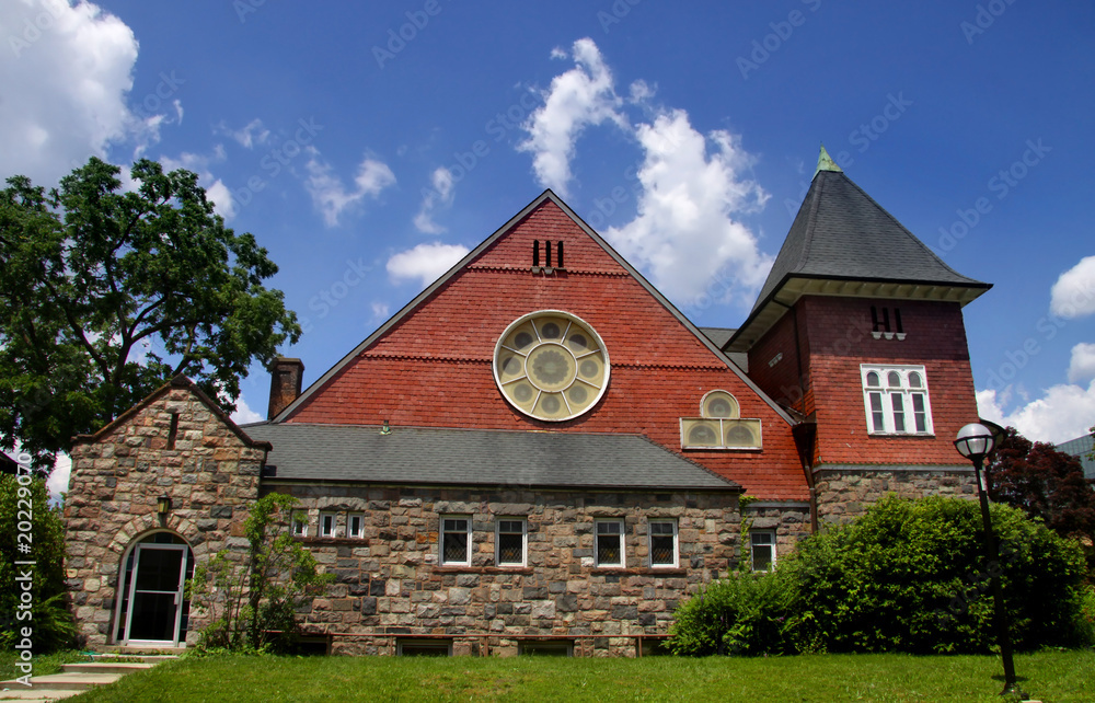 Fototapeta premium Historic church complex