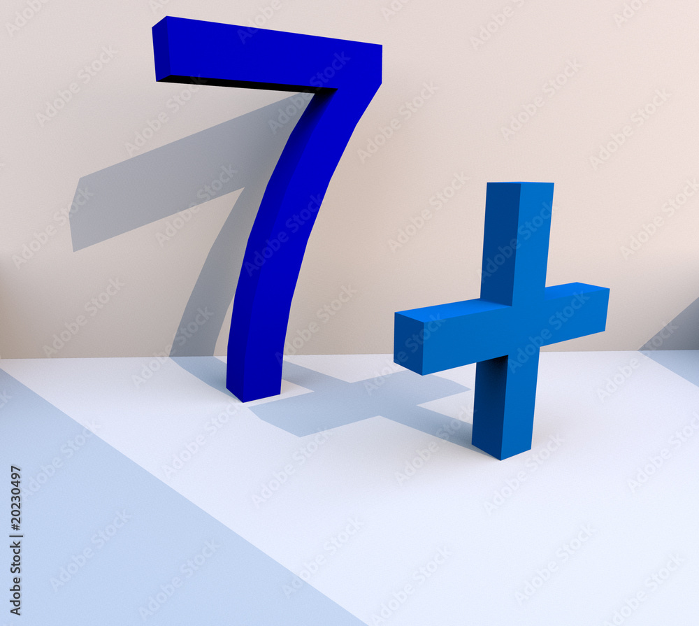 Fototapeta premium Sette più