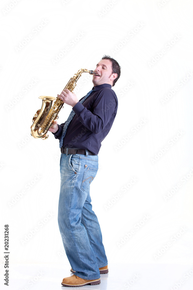 Fototapeta premium Play Sax