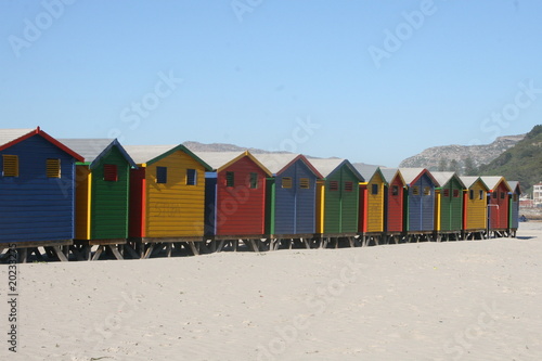 Strandhütten südafrikanische Kapküste