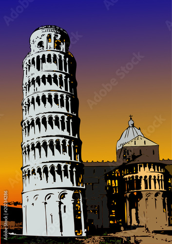 Torre di Pisa - Toscana - Italia