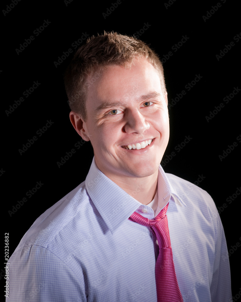 Portrait of young businessman Portrait of young businessman
