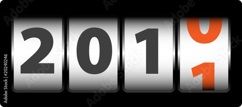 New Year counter