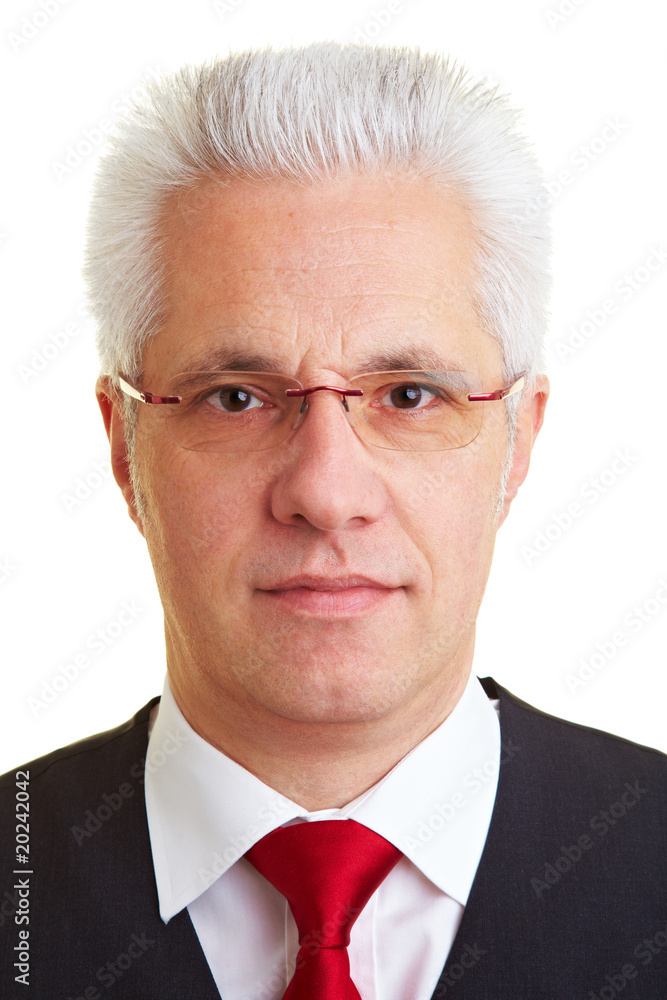 Älterer Geschäftsmann Älterer Geschäftsmann