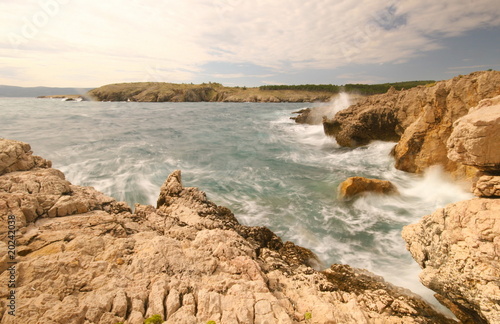 Seaside on island krk