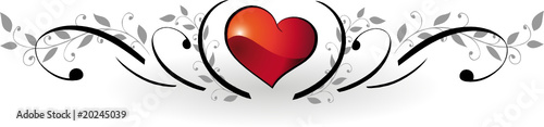 Valentinstag, Valentin, Herz, Herzen, Liebe, floral, love