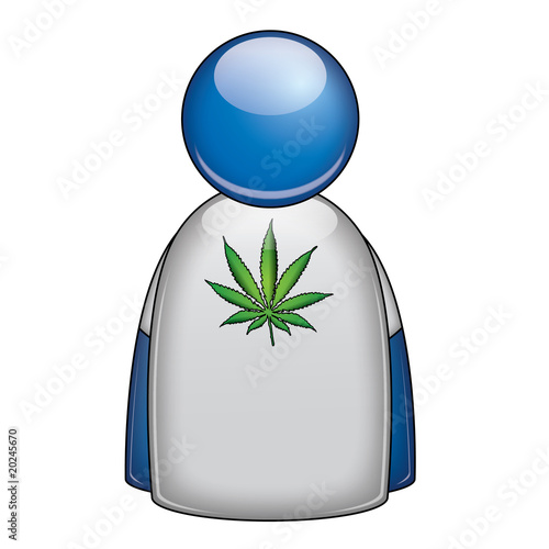 Camiseta hoja de marihuana