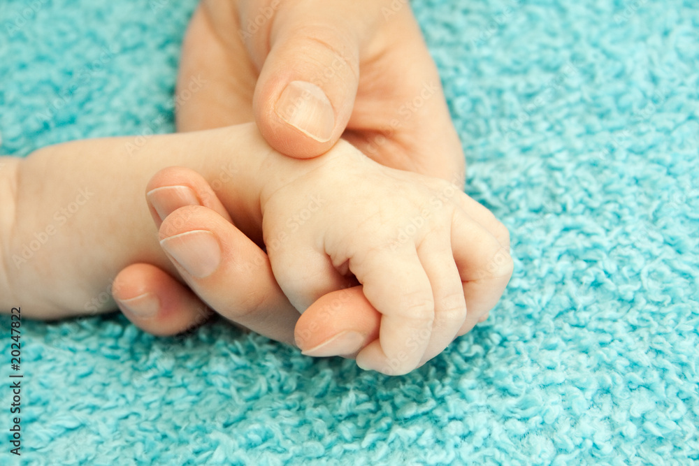 baby hand baby hand