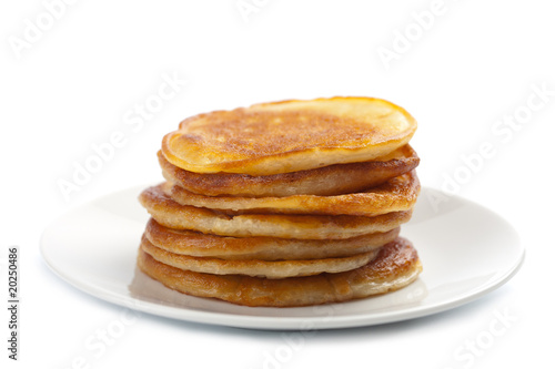 pancakes isolated