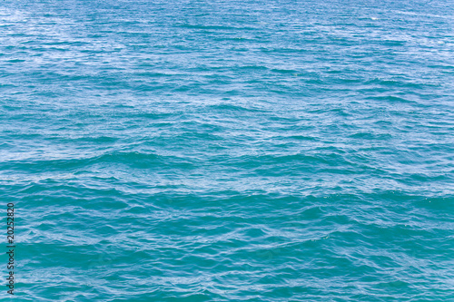 Azure sea water surface