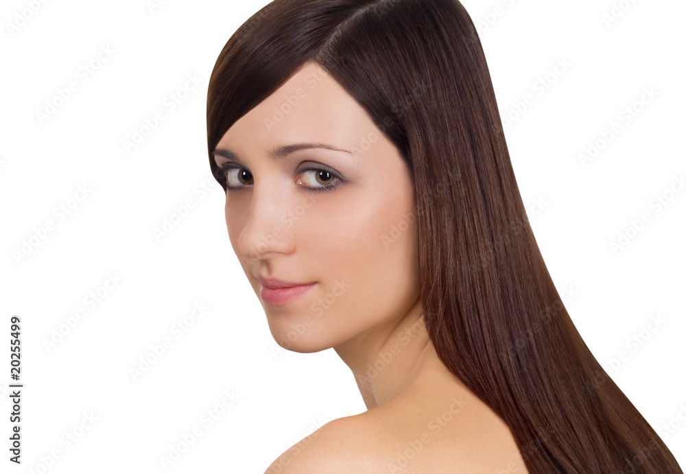 Lovely young woman portrait. Lovely young woman portrait.