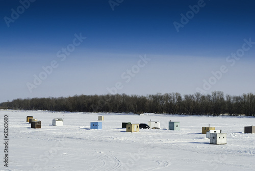 Ice Fishing Sheds