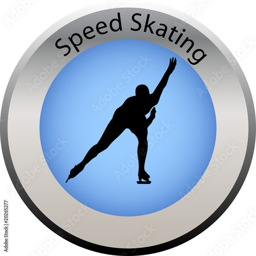 winter game button speed skating