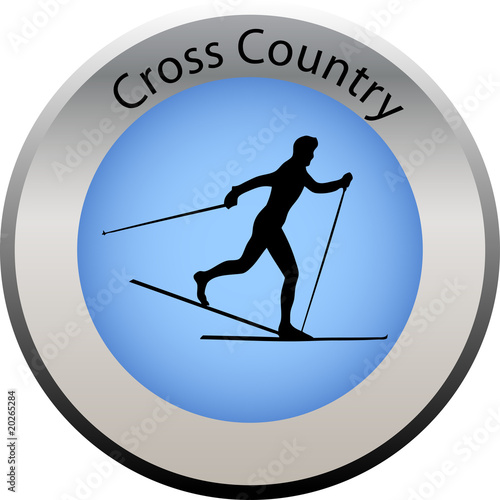 winter game button cross country