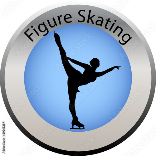 winter game button figure skating