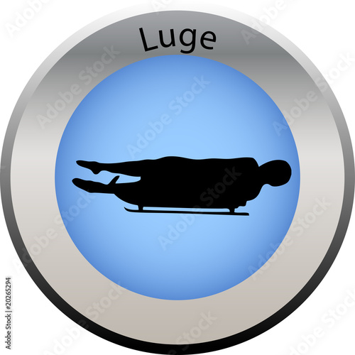 winter game button luge