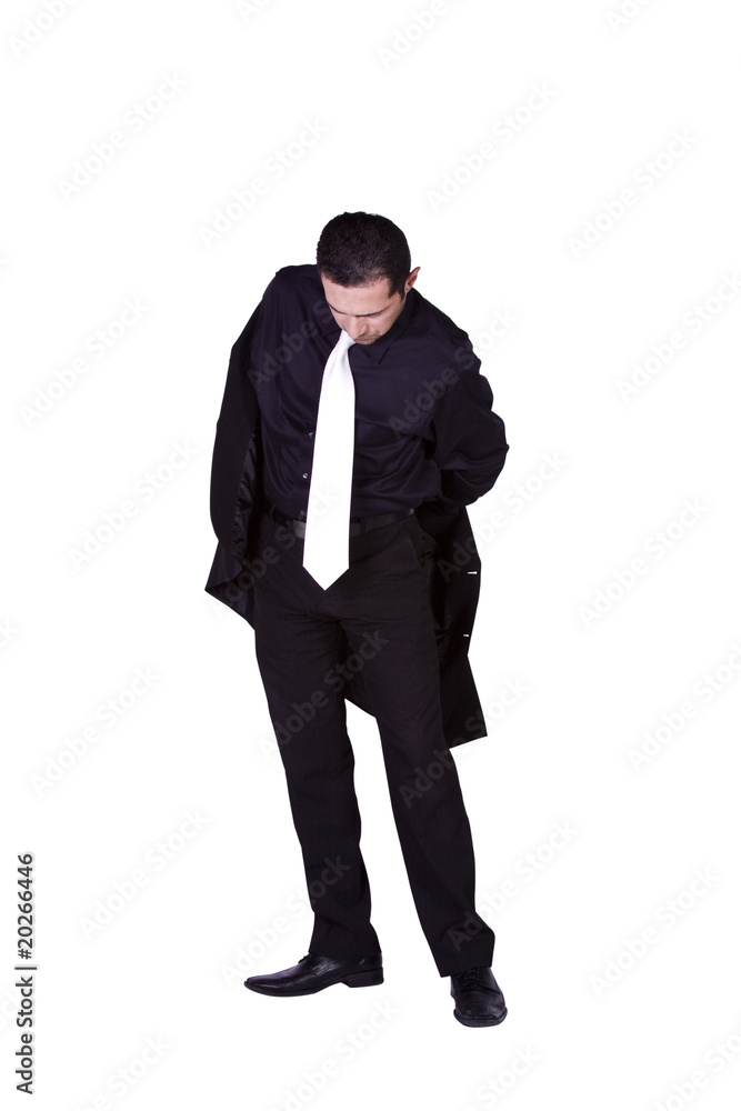 Businessman Dressing Up Businessman Dressing Up
