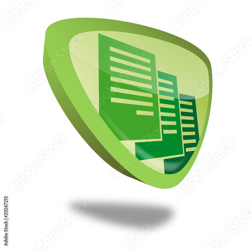 Dokument Brief Symbol Blatt