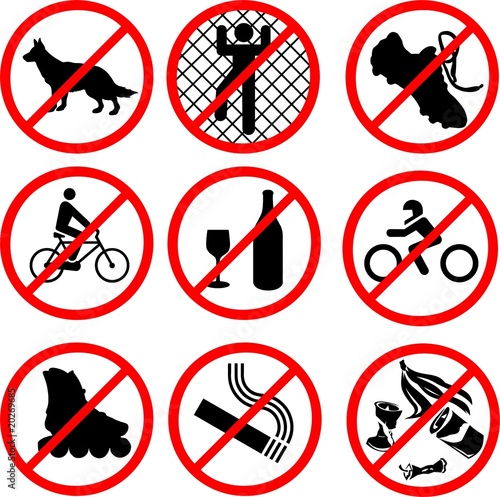 warning signs