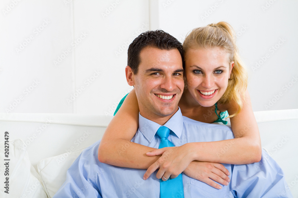 young cuddling couple young cuddling couple