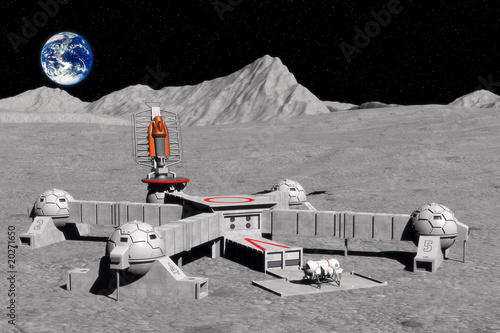 Foto moon base