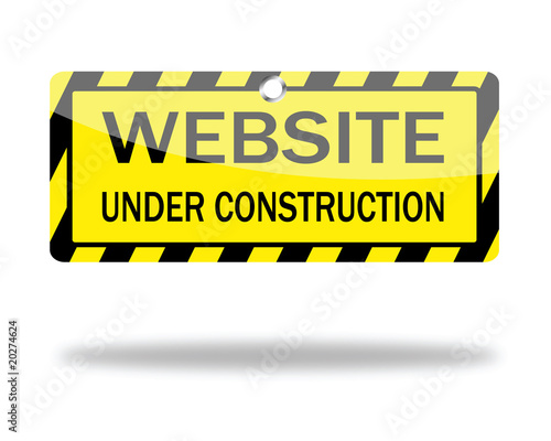 website under construction (vector)